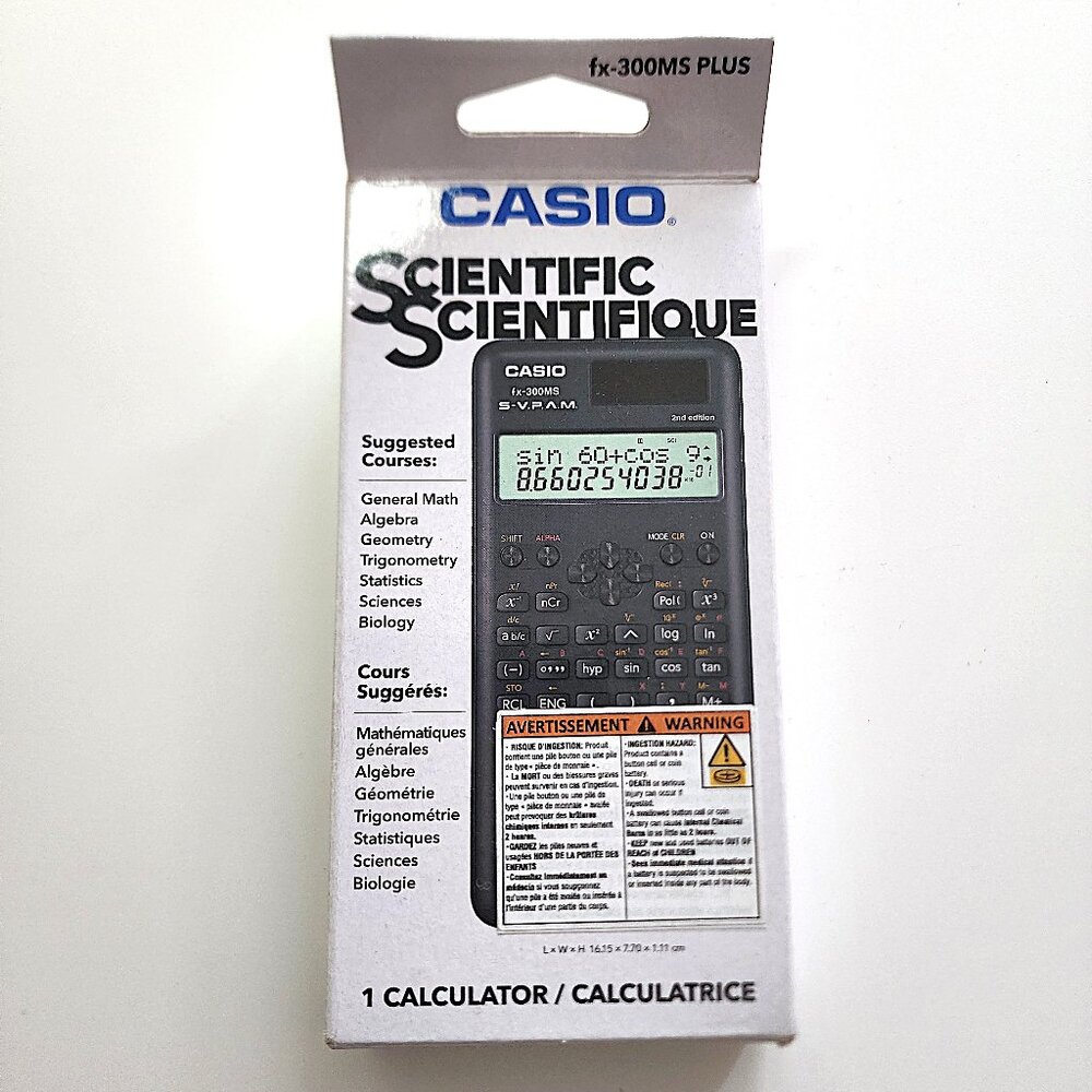 Casio FX-300MS Plus Scientific Calculator